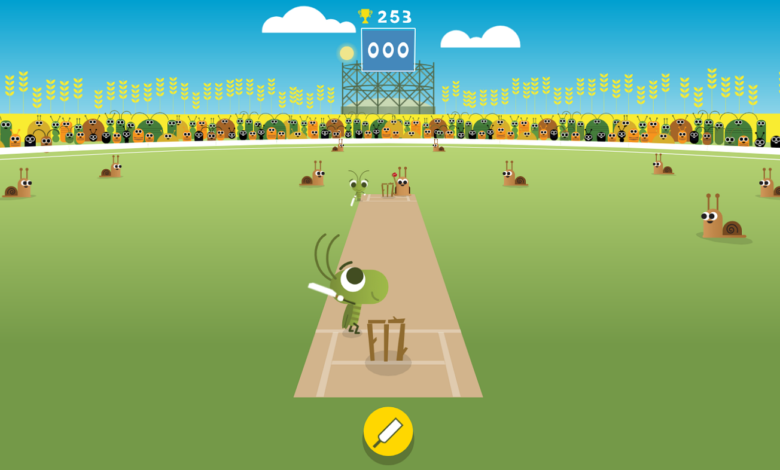 Google Doodle Cricket