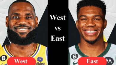 west vs east match player stats