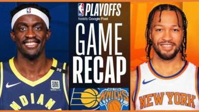 knicks vs pacers match player stats