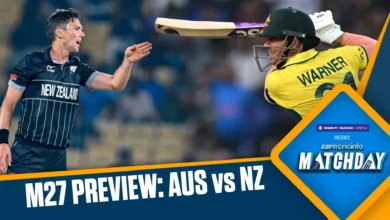 Australian Men’s Cricket Team vs New Zealand National Cricket Team Timeline